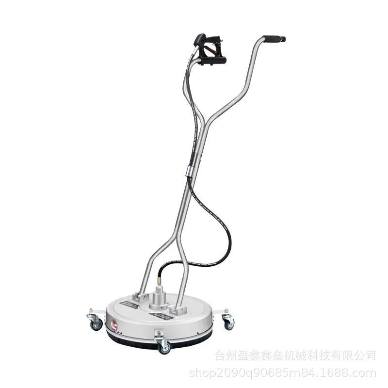 

High-Pressure Washing Site 21-Inch Mobile Road Cleaning Device Hand-Push Stainless Steel Washing Site Ground Mobile