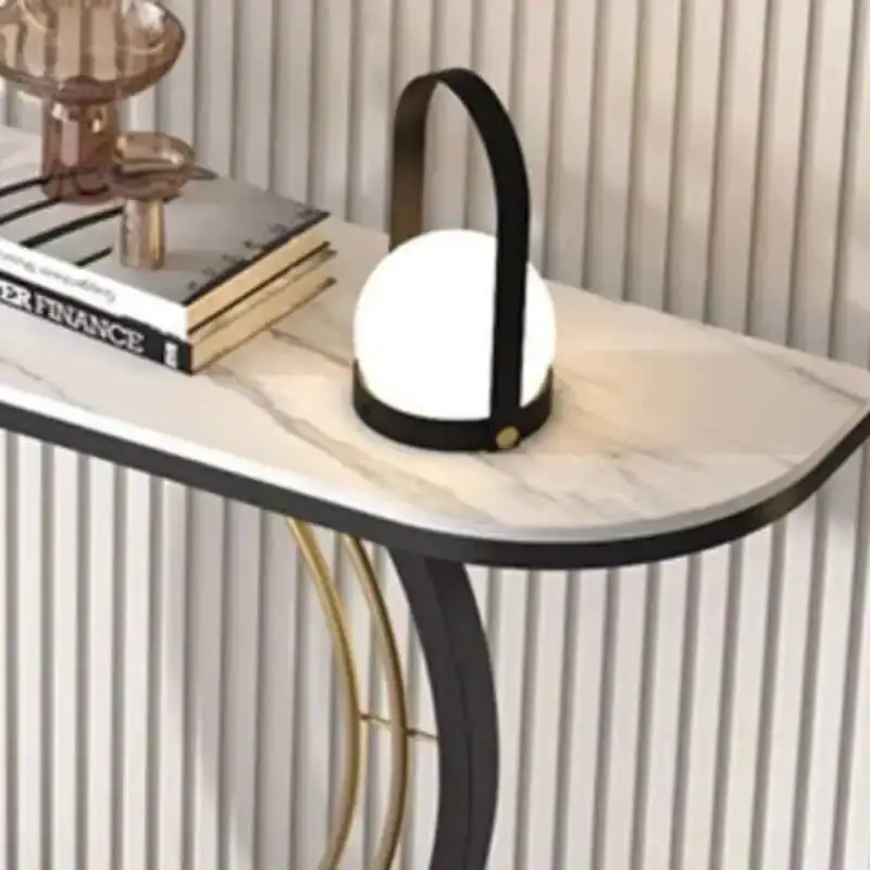 

Entrance Hallway Entry Console Porch Side Table Nordic Console Table Narrow Hall Table Salon Vitre Furniture Decoration