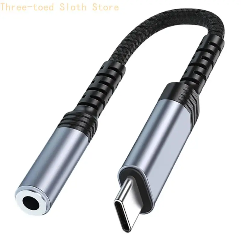 Musikkonverter-Kabel USB C auf 3,5 mm Kopfhörer- und Ladegerät-Adapter für Everyday E74A – Detail 3