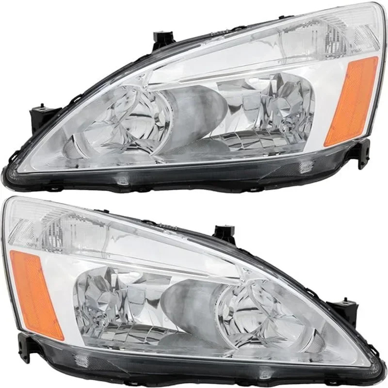 

1 Pair Headlight Head Light for Honda Accord 2003 2004 2005 2006 2007