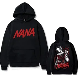 Japanese Anime Nana Osaki Graphic Hoodie Men Women Fashion Cosplay Sweatshirt Male y2k Streetwear Manga Oversized Unisex Clothes