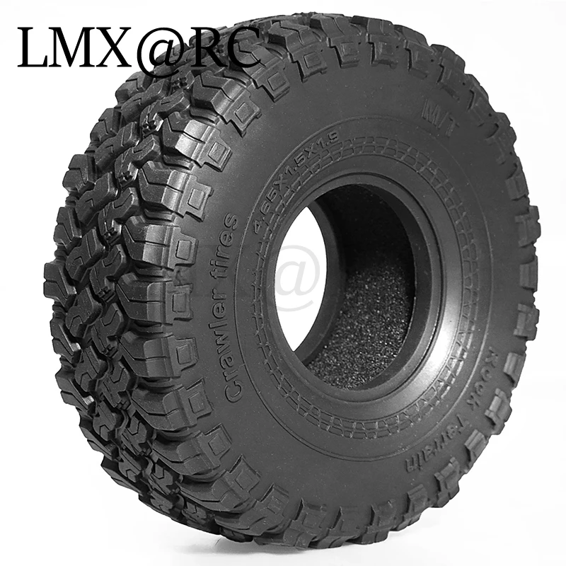 RC 4pcs 116mm 1.9" Tire Rubber Tire Wheel for 1/10 RC Crawler Car Axial SCX10 Pro Goat Traxxas TRX4 RC4WD D90 MST Redcat