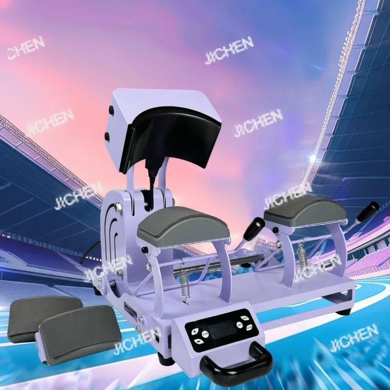 NeuAutomatic Hat Heat Press Double Station Heat Press Machines Drucker Cap Press Type Cap mit Cap Fix System