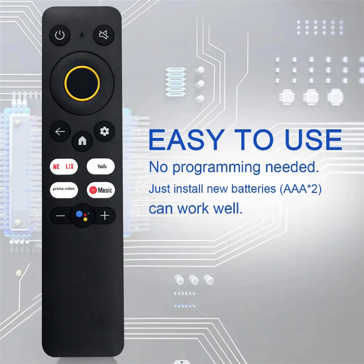 Replace REM-V1 Voice Remote Control for Realme TV Stick 4K RMV2105 Smart TV RMV2101 Smart TV Neo 4K Smart TV Stick