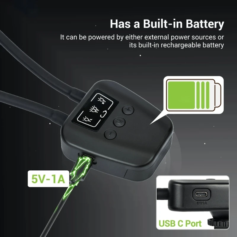 Đèn LED lấp đầy cho máy ảnh DSLR cho máy ảnh DSLR Chụp ảnh macro Đèn led cánh tay