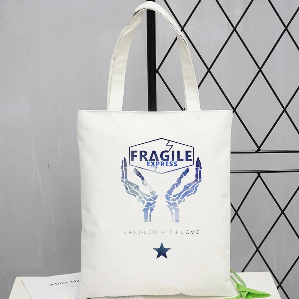 Death Stranding tote bag foldable canvas  reusable sac cabas femme