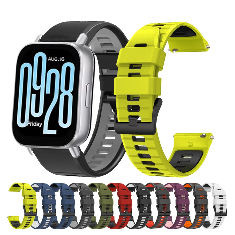 Silicone 22Mm Strap… - image