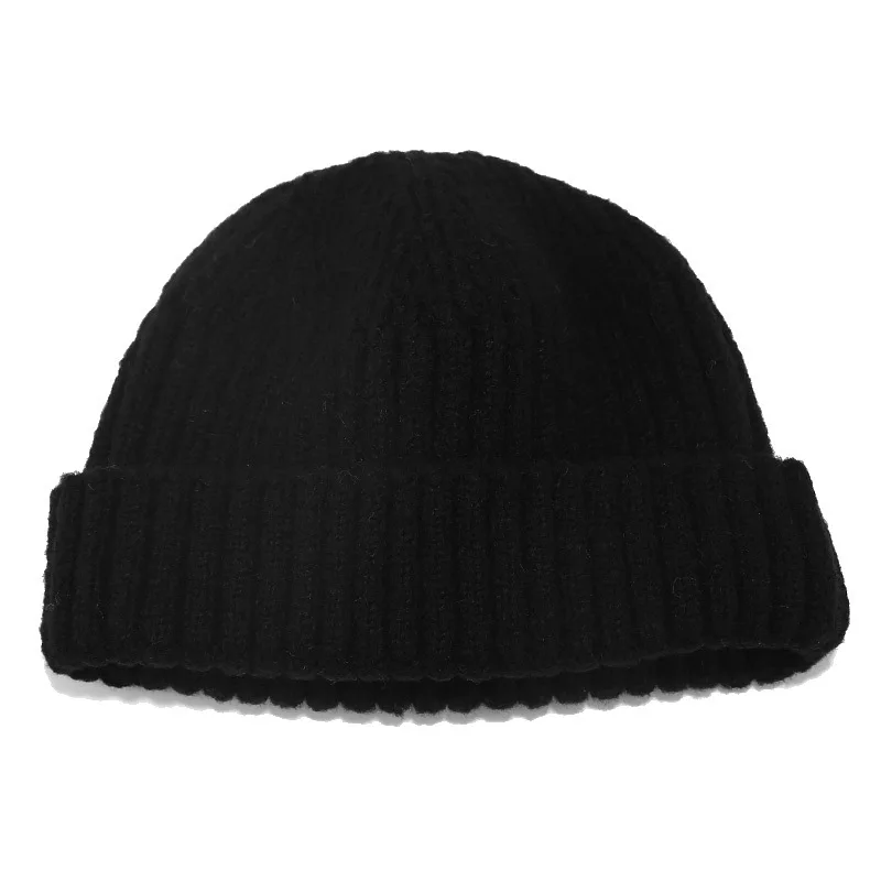 Autumn and Winter Street Trendy Hip Hop Guapi Hat Korean Edition Solid Color Knitted Hat Men's and Women's Outdoor Warm Hat