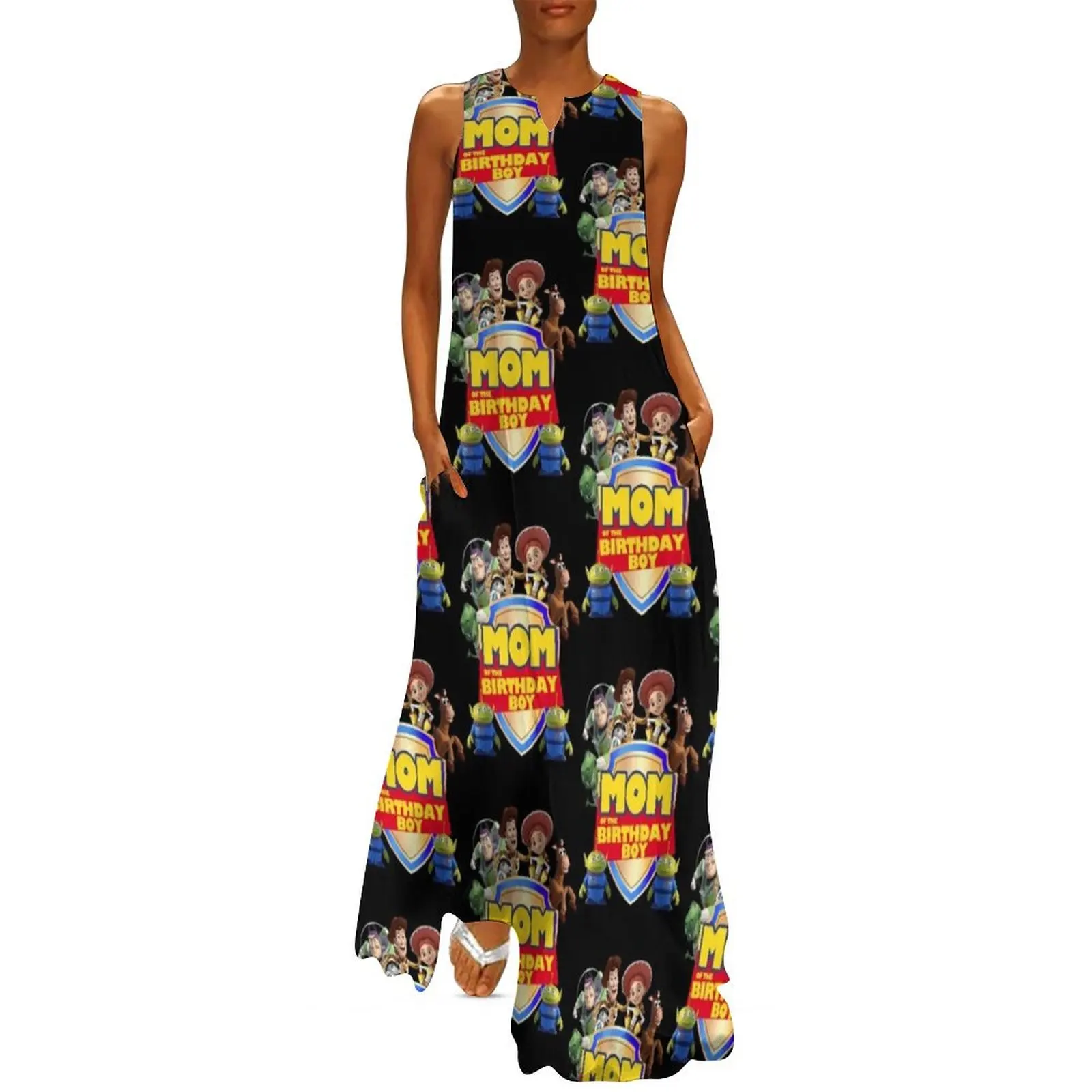 Toy Cartoon - Toy Kids Movies Long Dress Dresses gala dress for women 2025 woman dress Women's summer long