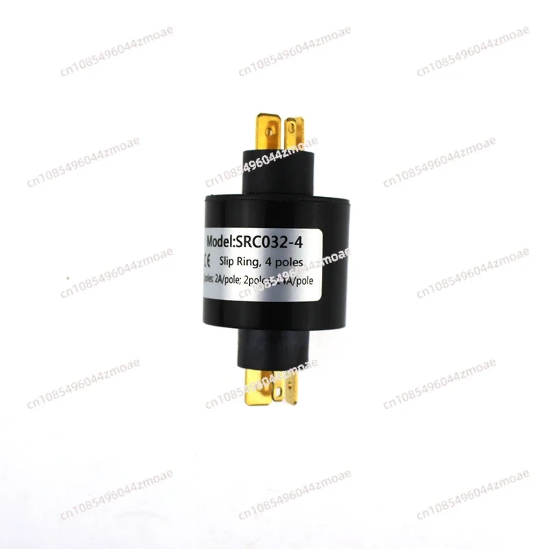 SRC032-4 32mm 4 Poles PIN Slip Ring Rotary Joint Electrical Rotating Connector