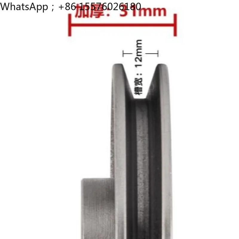Single-Slot V-Belt Pulley Dia 110mm-200mm A Type Pulley Material Cast Iron Power Tool Accessories