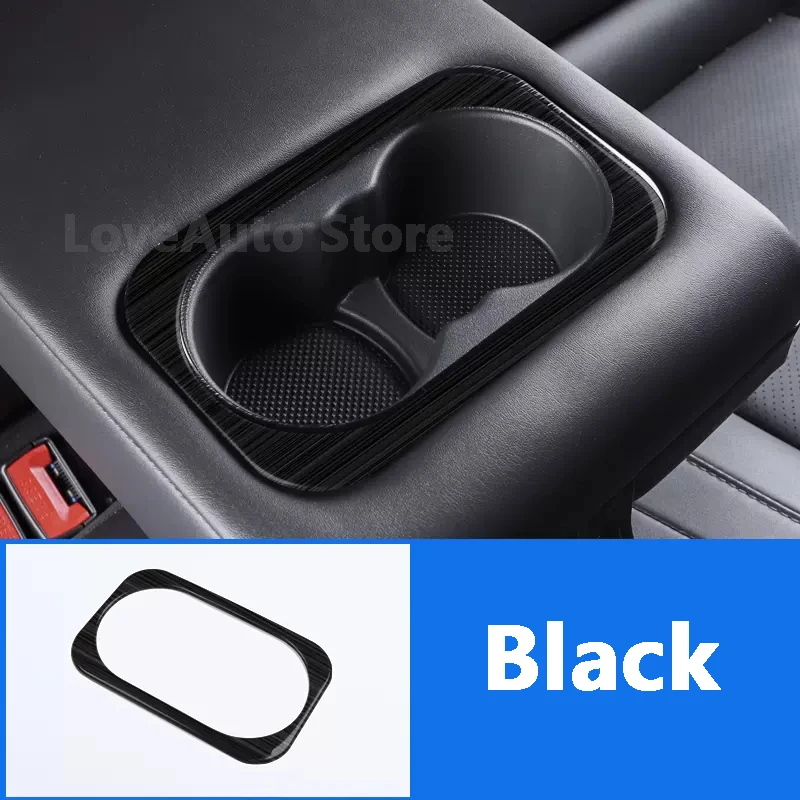 

For Changan UNI-V UNI V 2022 2023 Car Rear Drink Bottle Water Cup Holder Frame Decoration Cover Trim Accessories