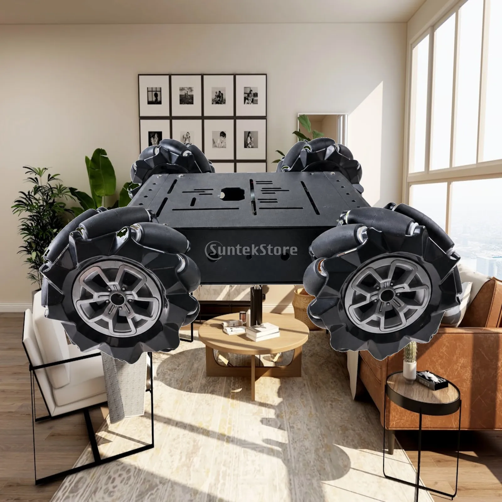 Robot Car Kit - Chassi de carro RC multidirecional com