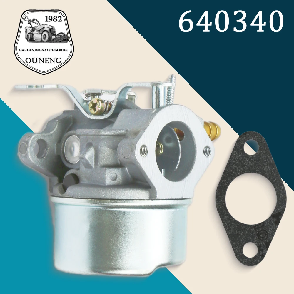 

Carburetor Replace Tecumseh 640305 640340 640346 640306A 640222A 640060A 50-665 Fits OH195EA/EP/E/XP OHH50/55/60/65 Engine