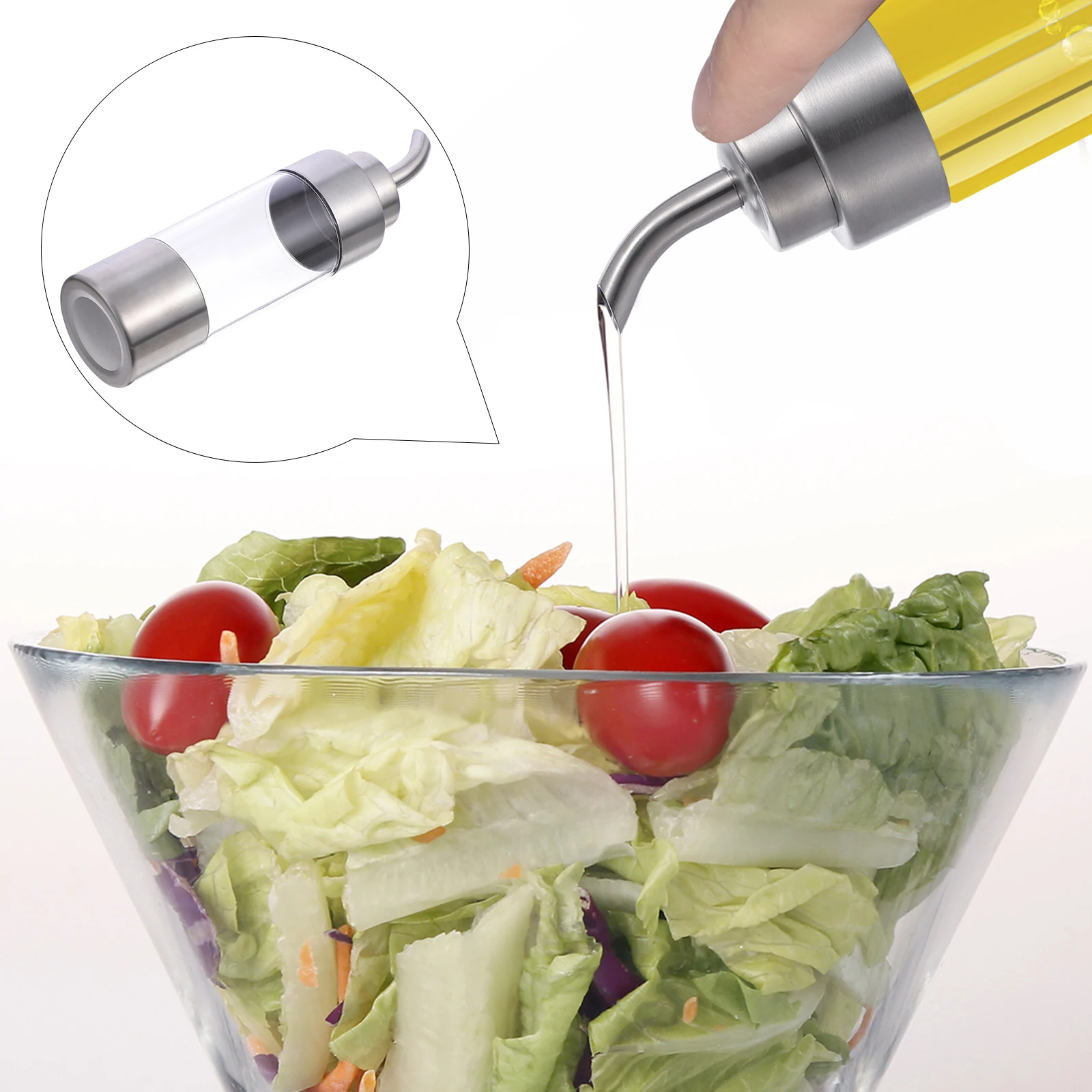 

Premium Seasoning Pot Practical Space Saving Design Leak Proof Cruet Soy Sauce Dispenser Seasoning Pot Condiment Can