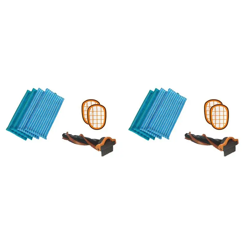 KYCOR-2 Set FC5005/01 Filter CP0667 XV1700 Microfibre Pads For Speedpro Max Aqua FC6904, XC8349, XC8347, XC8147