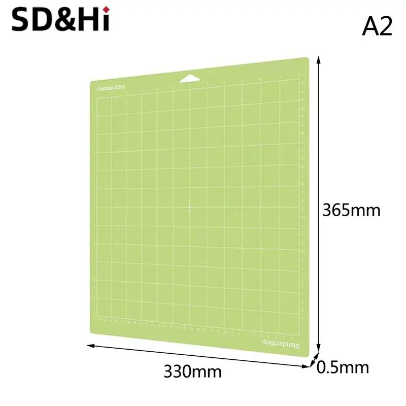 1pcs Engraving Machine Base Plate Cutting Mat for Cricut/cameo with Adhesive Pvc Cutting Mats