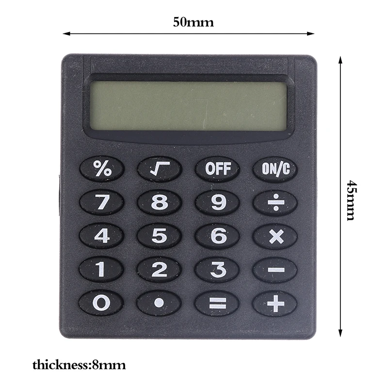 Pocket Boutique Stationery Small Square Calculator Personalized Mini Candy Color School Office Electronics Creative Calculator