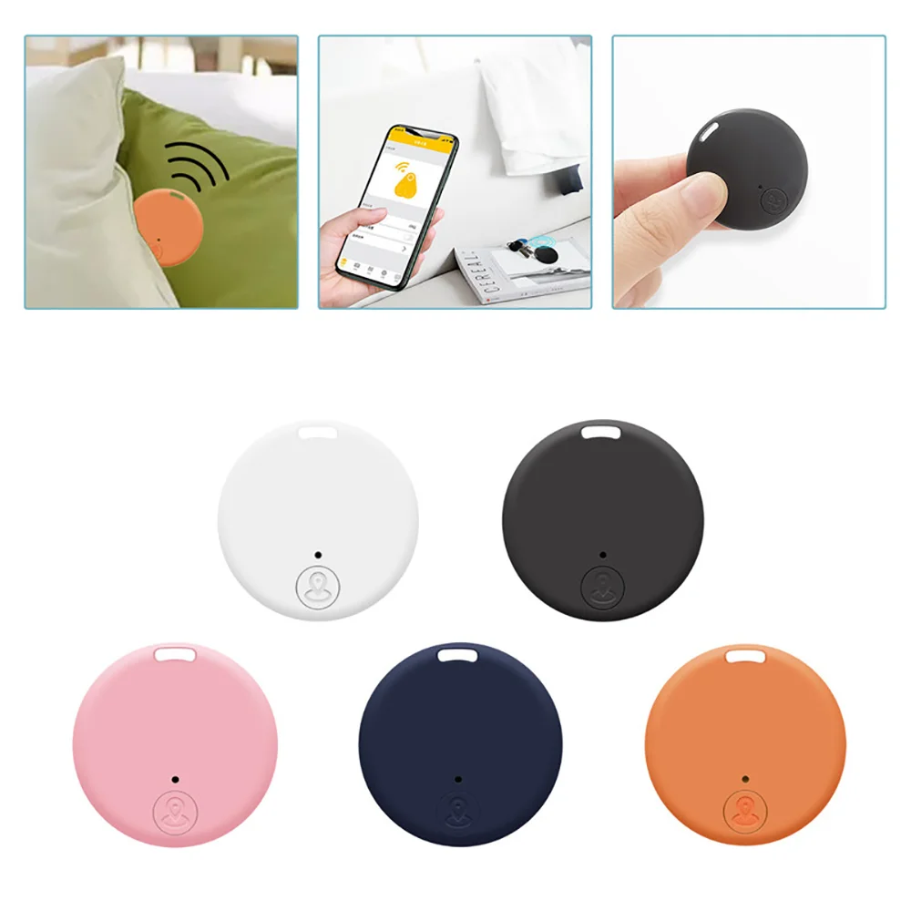 Pet Kids Portafoglio Tracking Mini GPS Tracker Dispositivo anti-smarrimento Bluetooth IOS Android Smart Finder Locator Accessori 2025