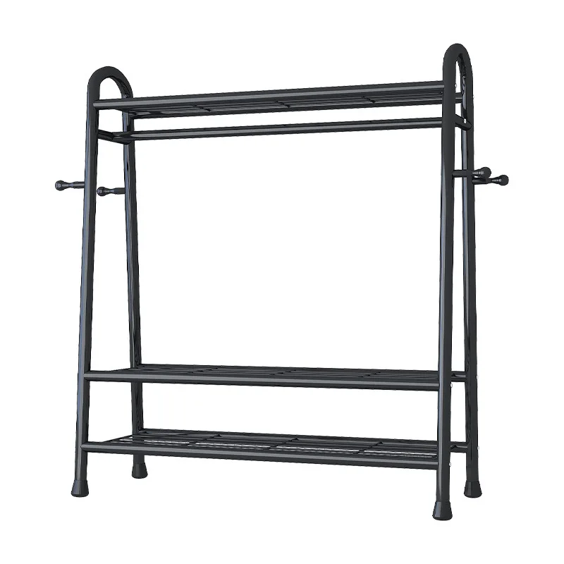 Hanger bold floor-to-ceiling bedroom coat rack household simple clothes drying rod dormitory hanger balcony drying rack