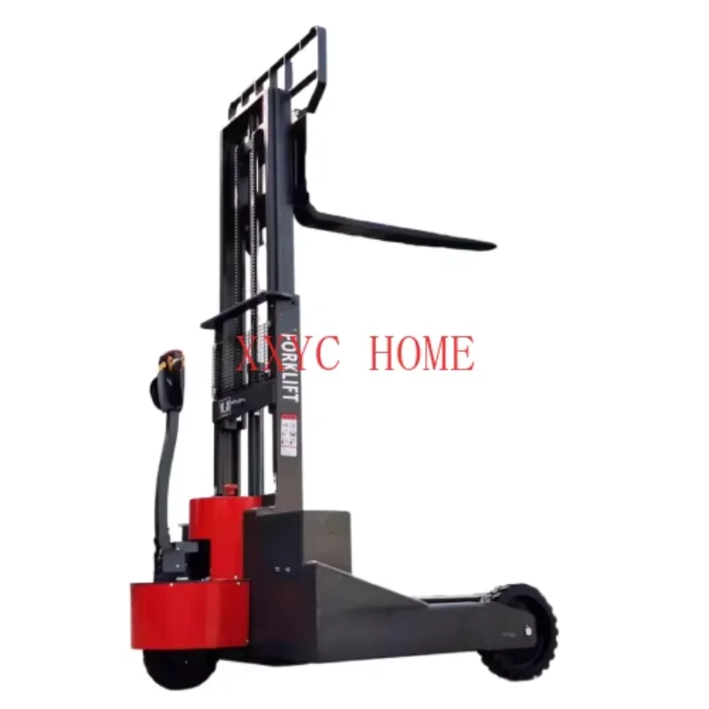 New Outdoor Fully Electric Powered Rough Terrain Stacker Forklift