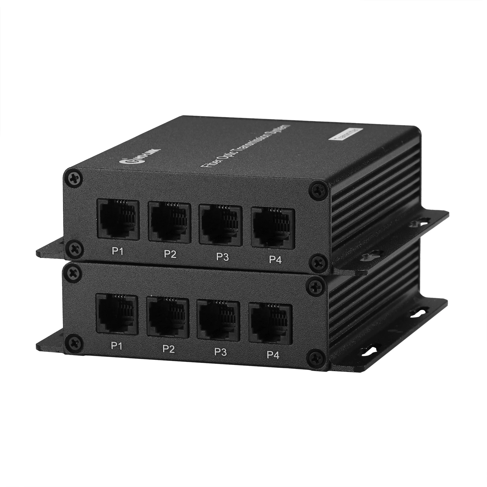 HL-4P 1 paio di extension per fibra ottica telefonica a 4 canali