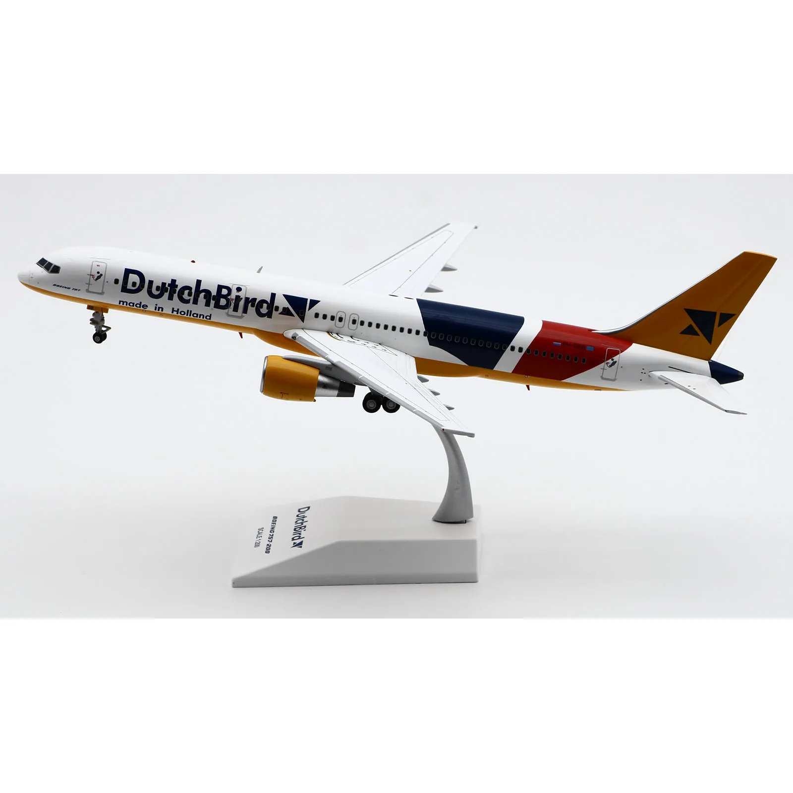 XX2316 Alloy Collectible Plane Gift JC Wings 1:200 DutchBird Airlines Boeing B757-200 Diecast Aircraft Model PH-DBB With Stand