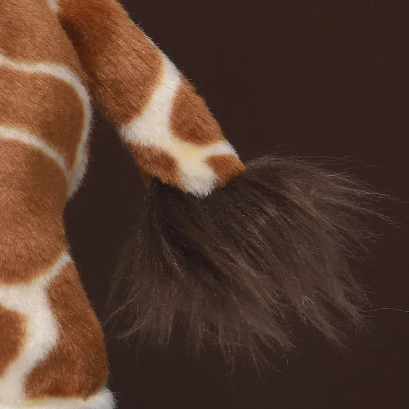 Girafe en peluche pour décoration de chambre d'enfant, jouet en forme d'animal, mignon, doux, simulation, beurre, cadeau d'anniversaire, 1 pièce