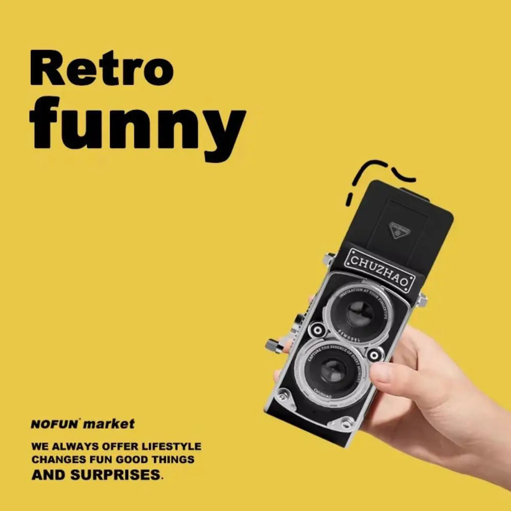 Новая ретро CCD двойная рефлекторная камера портативная ручная камера имитация записи мини цифровая камера