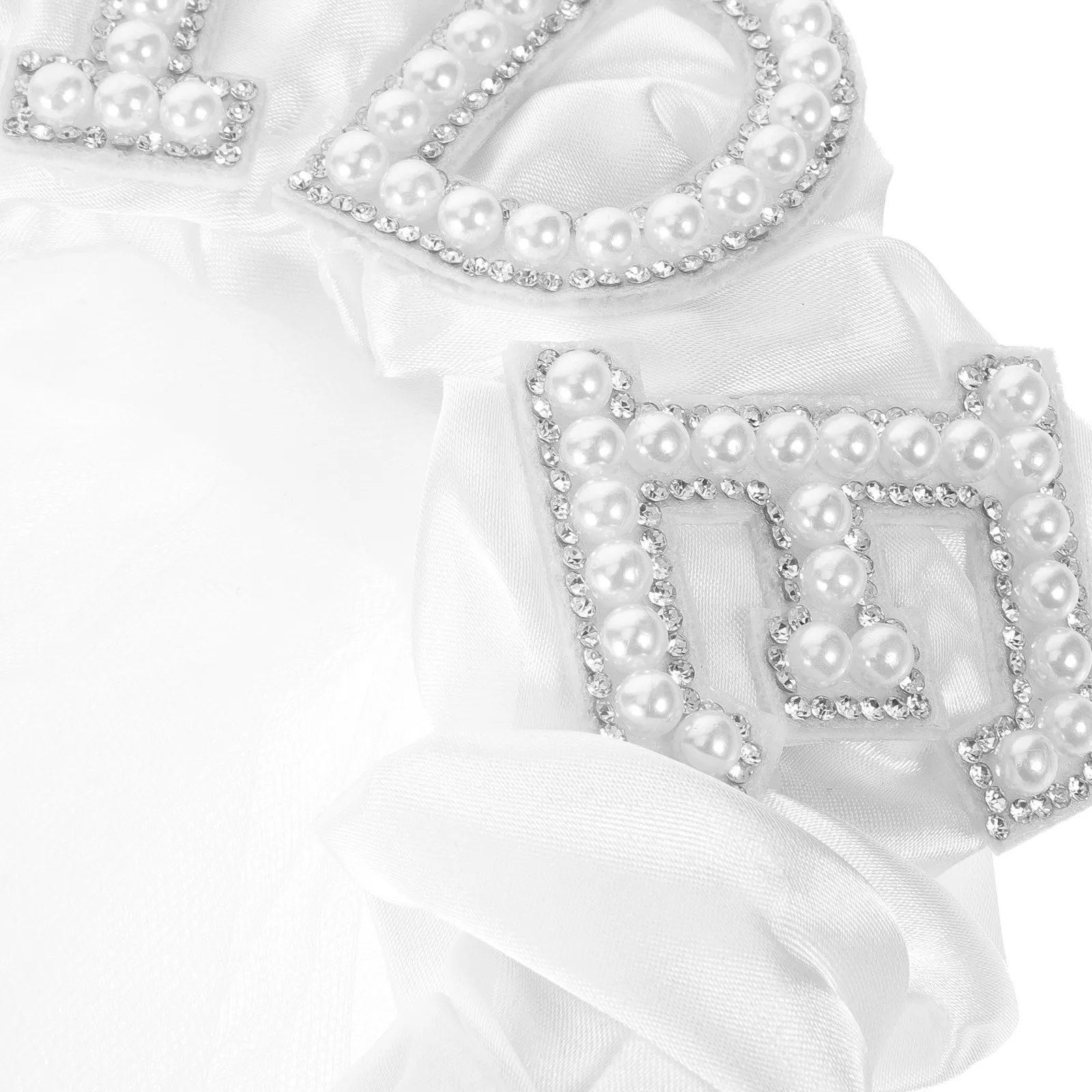 

Headband Veil Wedding Satin Pleated Headband Wide Elastic Bridal Hair Accessory for Party Bride Veil Headpiece Mesh Hairband