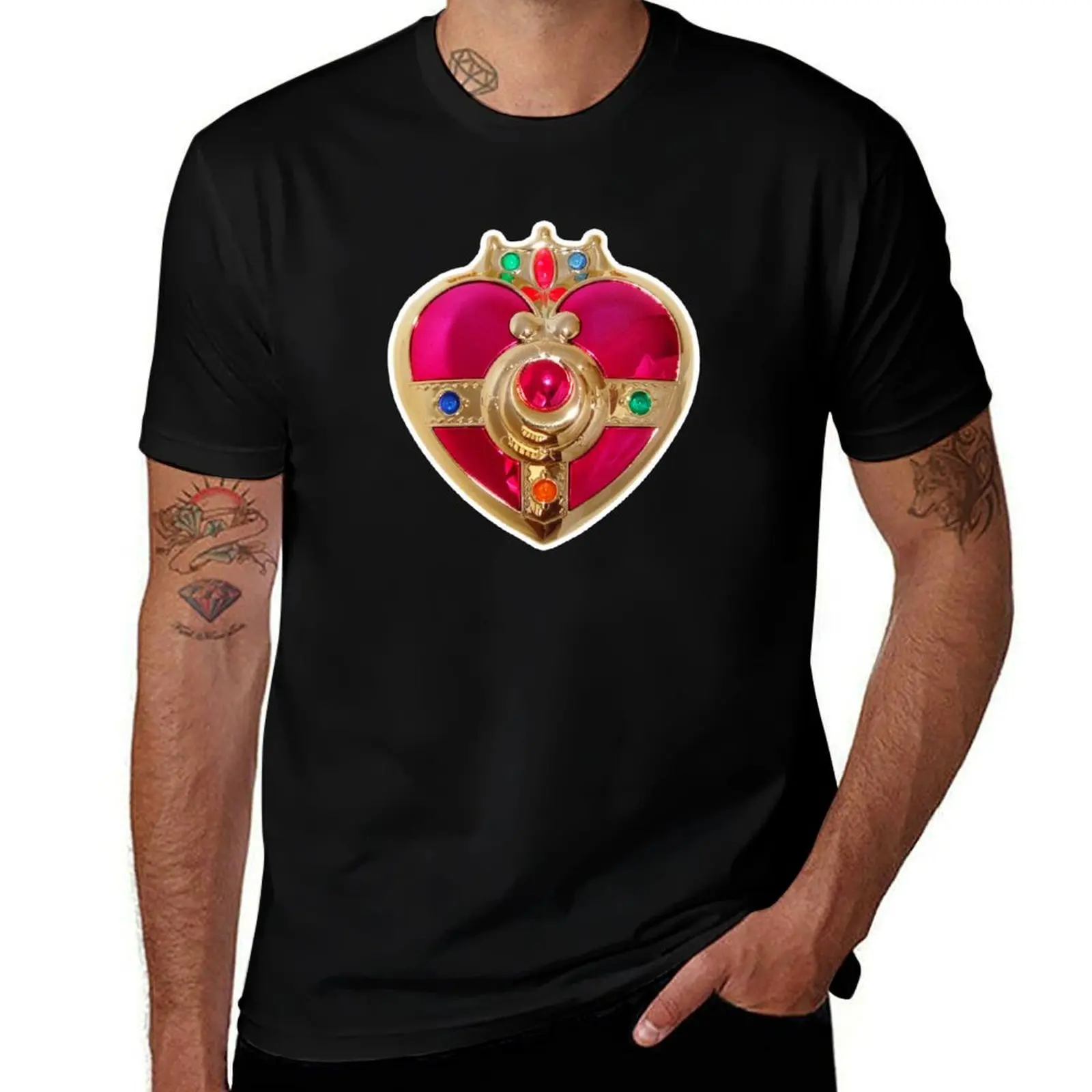 Cosmic Heart Compact T-Shirt UV Sun Protection Tee Shirt T-Shirt
