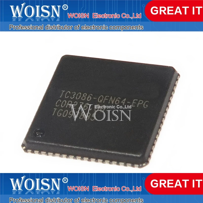 1-5-10pcs TC3086-QFN64-EPG TC3086  Price discounts Spot supply