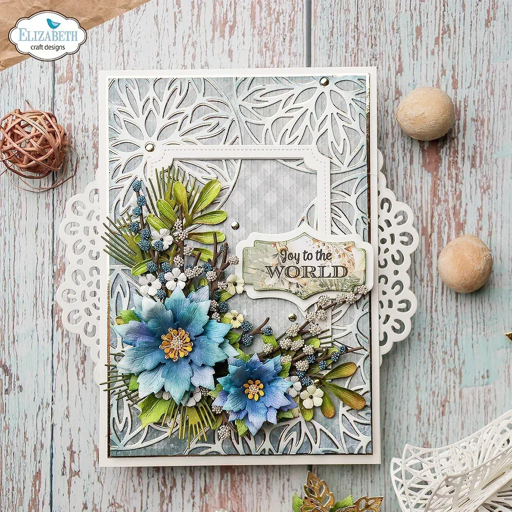 Christmas  Halloween Dies Scrapbook Diary Decoration Stencil Embossing Template DIY Greeting Card Handmade ElizabethCraftDesigns