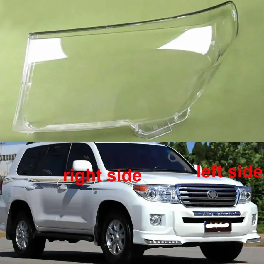 

For Toyota Land Cruiser Lc200 Xenon 2012-2015 Car Accessories Headlight Cover Shade Lampshade Lens Headlamp Shell Plexiglass