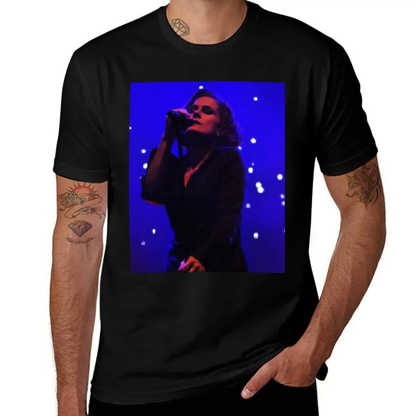 Alison Moyet T-Shirt Basic Regular Fit Casual T-Shirt