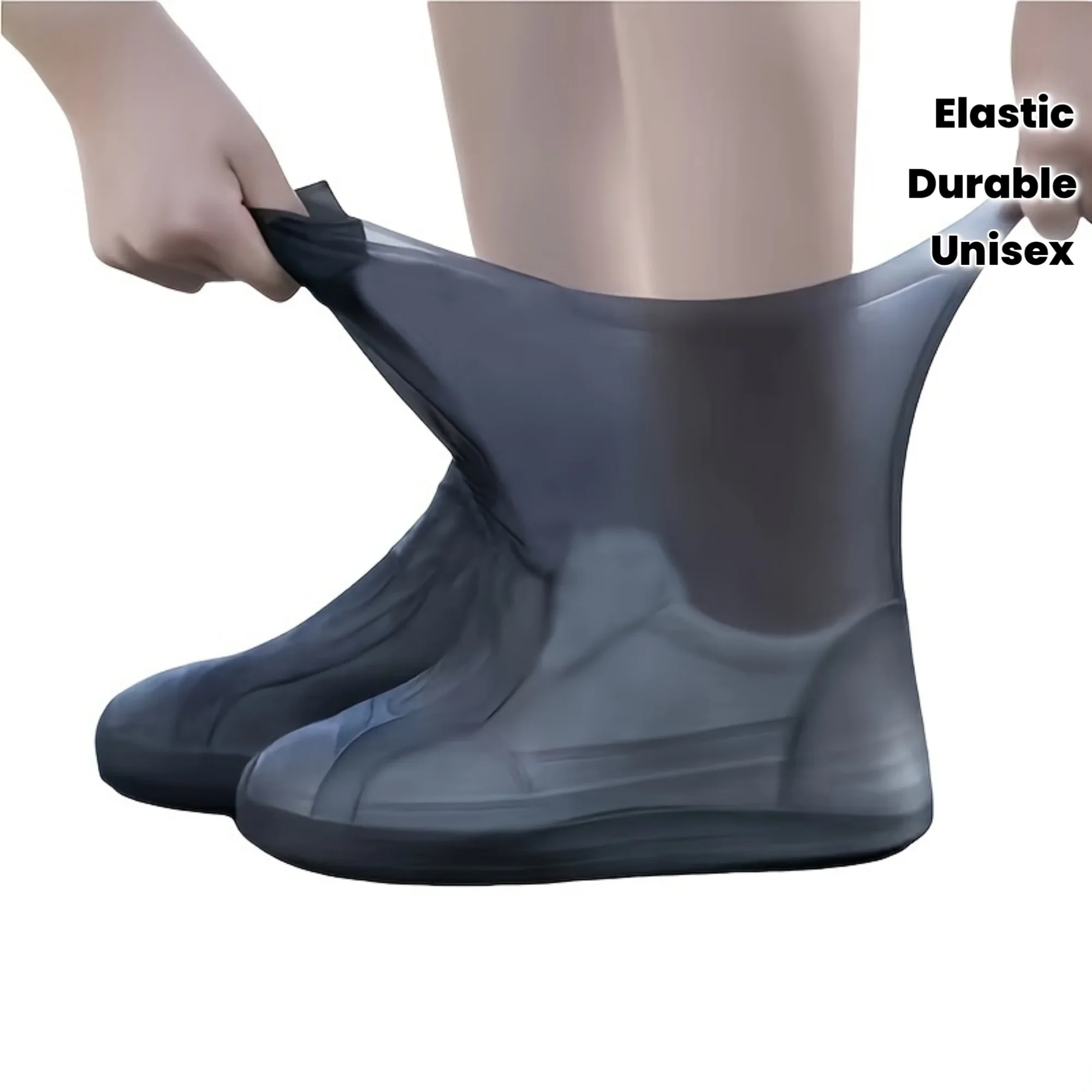 Waterproof Rain Boot Covers, Reusable And Non-Slip, Unisex | Durable, Good Elasticity, Easy to Clean
