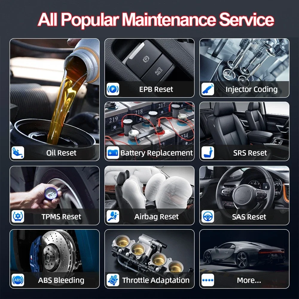 FOXWELL  NT530 Plus All System Bidirectional TPMS Active Test Car OBD2 Scanner Automotive Diagnostic Tool Free Update