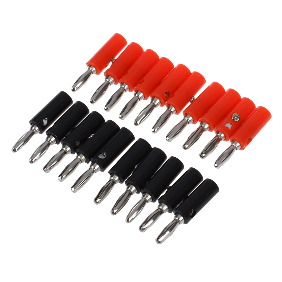 A43T 20 قطعة موصل مطلي بالفضة الصوت الموز المتكلم التوصيل