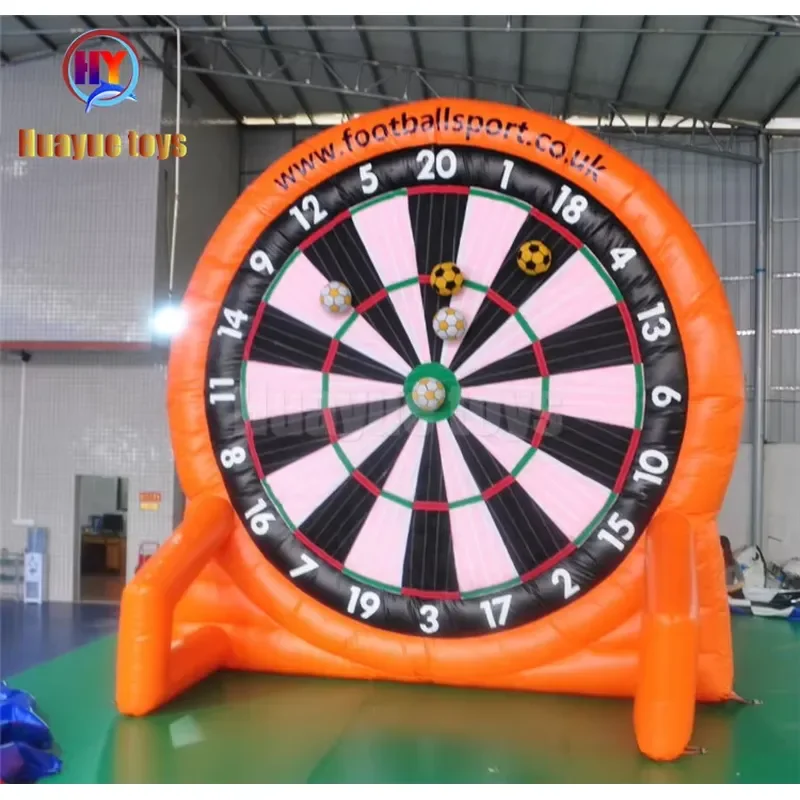 Soccer Ball Inflatable Darts Football Kick Games Inflatable Target Shooting Football Games