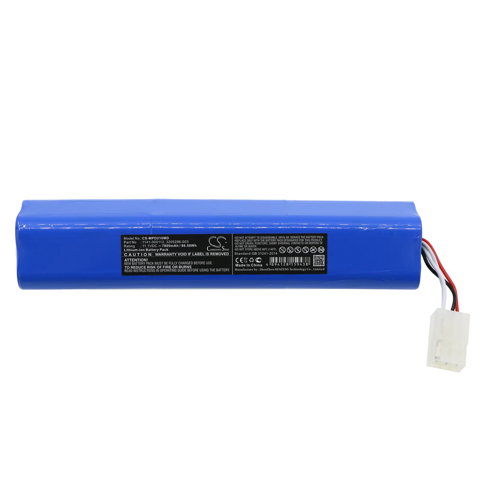 Cameron Sino 11.1V 7800mAh Medical Battery 11141-000112 for Medtronic Physio-Control Lifepak 20e with Tool and gifts