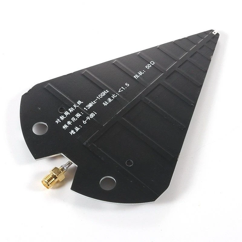 For 1.3-10 GHz Logarithmic Periodic Antenna, Lateral, High Gain, Directional