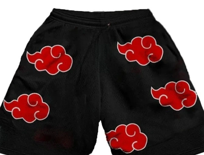 

Anime Performance Shorts Men Women 2 In 1 Gym Shorts Manga 3D Print Mesh Quick Dry Sports Short Pants Summer Fitness Workout