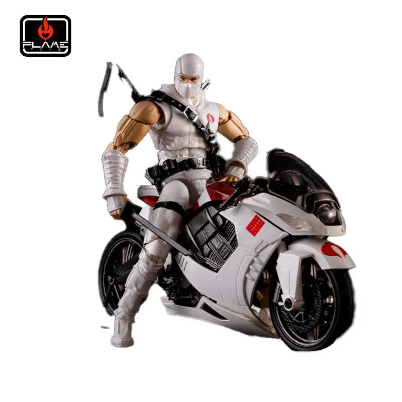 Оригинальная Подлинная модель FLAMETOYS Storm Shadow FURAI, модель мотоцикла из ПВХ, анимационный персонаж, экшн-игрушка