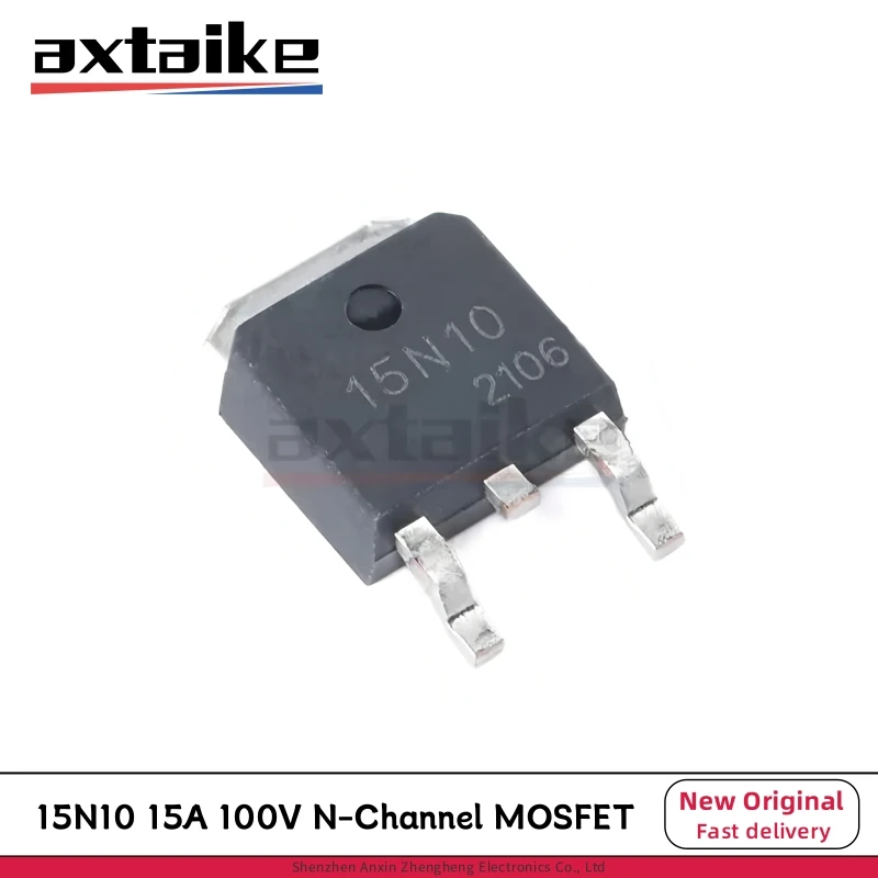 10/20PCS 15N10 TO-252 DPAK 15A 100V N-Channel Enhancement Mode Power MOSFET SMD Transistor ME15N10-G AP15N10D