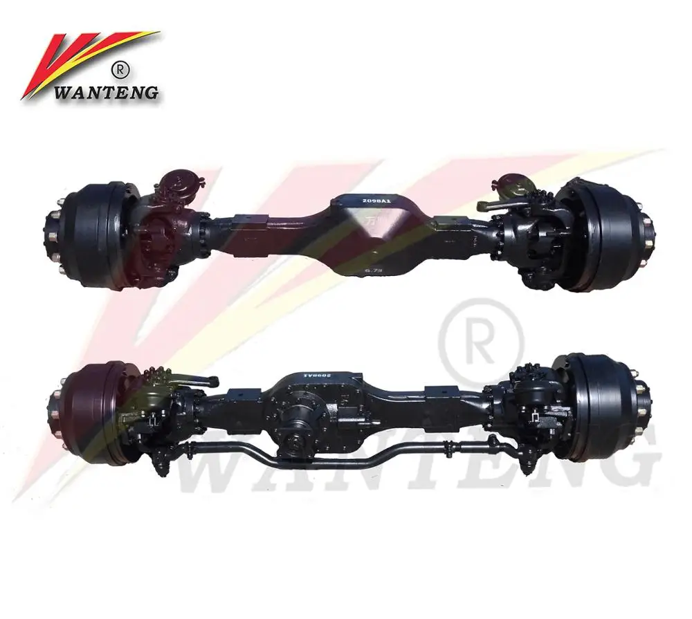 4X4 Truck Semi Trailer Tractor Front Differential Axles
