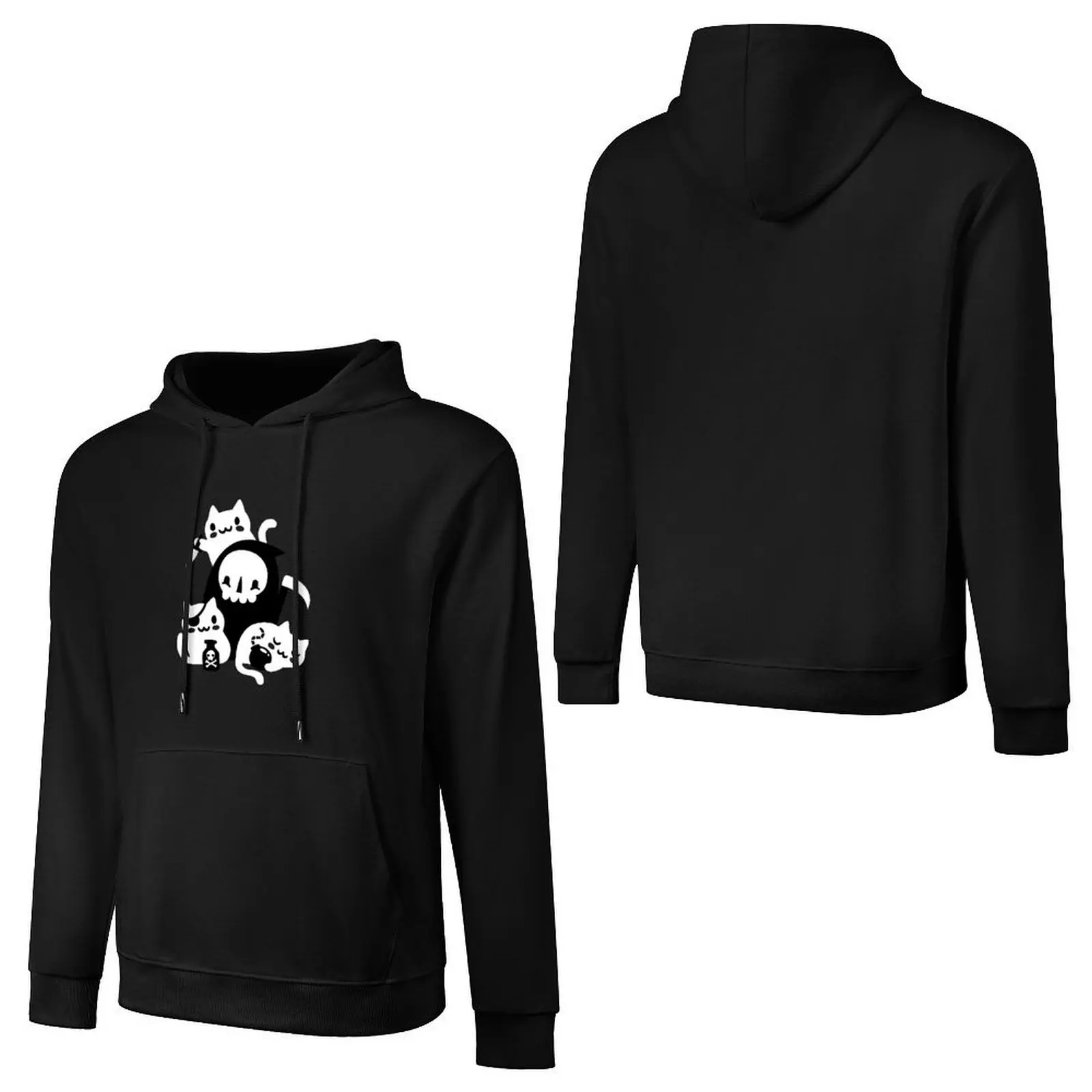 Death's Little Helpers Pullover Hoodie male clothes men's sweat-shirt new in hoodies