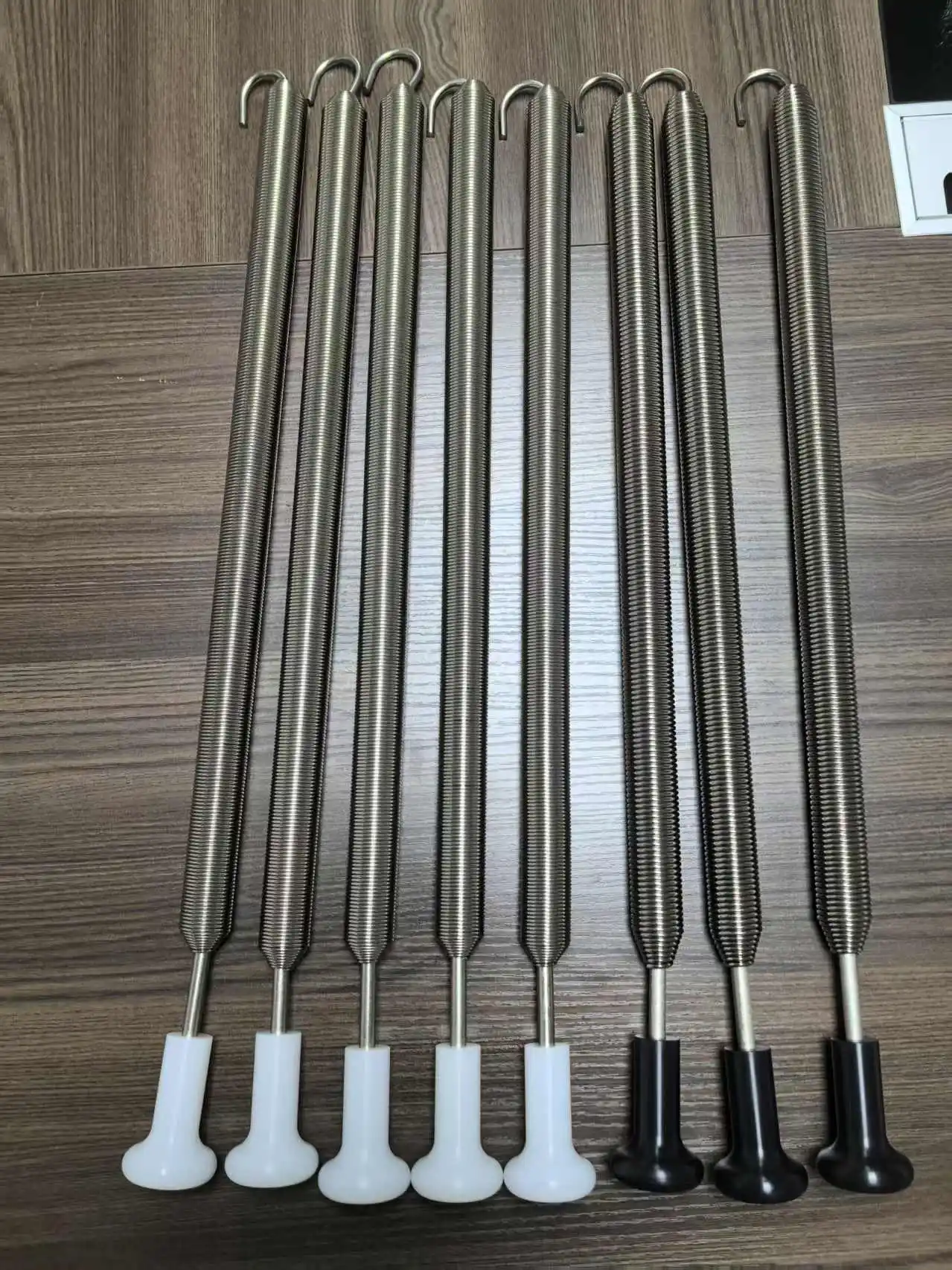 8 Uds Pilates Megaformer Reformer accesorios para equipos de Pilates resortes de tensión de acero niquelado