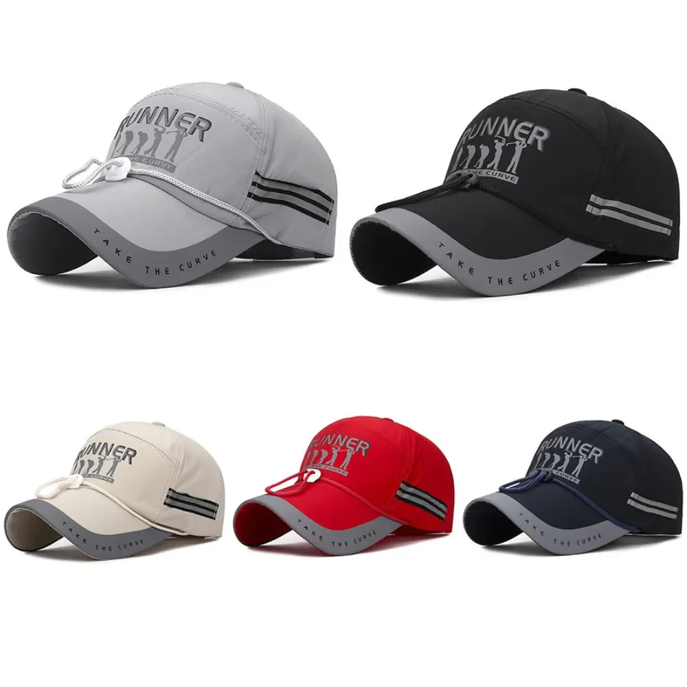 1PC Men's Casual Baseball Hat All-match Fishing Sunshade Sun Hat Outdoor Sports Windproof Mountaineering Caps