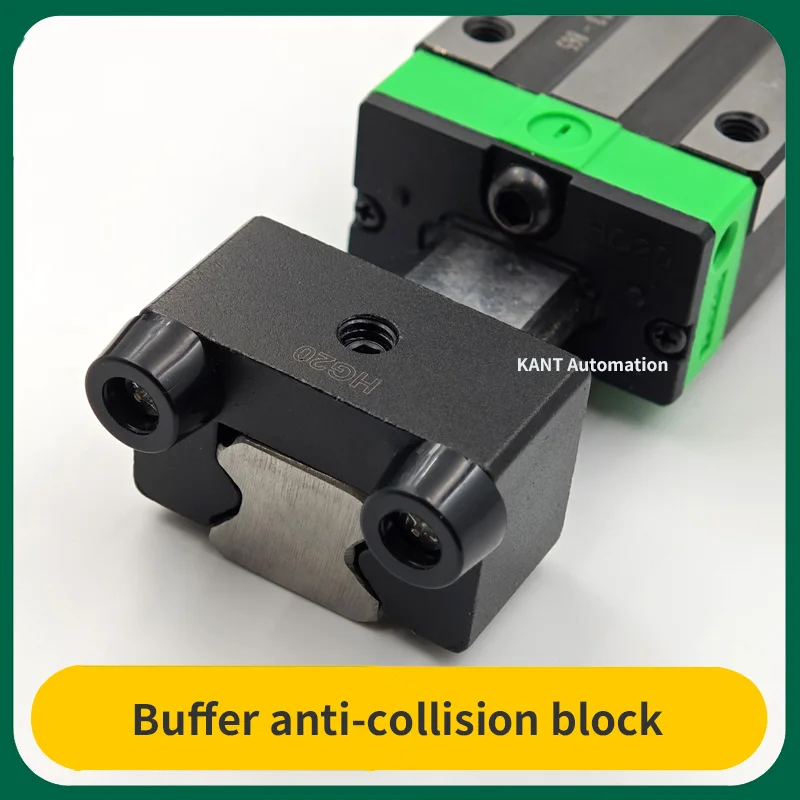 10PCS HG25 Buffer anti-collision block Positioning block  HG Guide rail fixing block Stop block for linear guide rail rubber pad