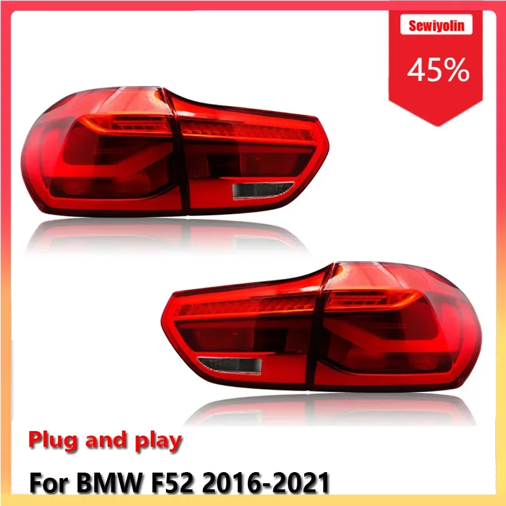 

Car Auto LED Tail Light Accesorios Para Auto For BMW F52 2016-2021 Auto Fog DRL Brake Turn Signal Lamp Plug And Play